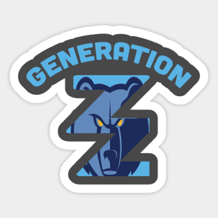 Generation GriZZlies Sticker